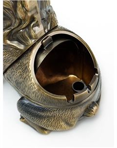 Пепельница для дома «Лев», для сигарет и стиков, 16×10.5×17 см Сима-ленд