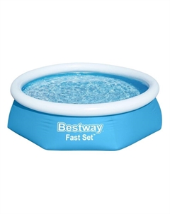 Бассейн надувной Fast Set 57448/57494, 244×61 см, круглый Bestway