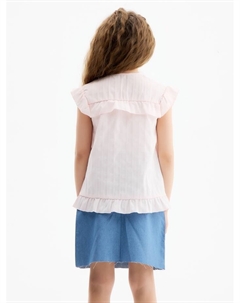 Блузка для девочки,, розовая, рост 140 см Minaku