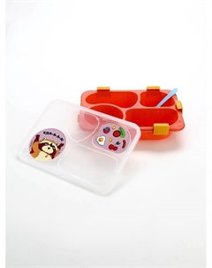 Ланч - бокс с 4 секциями «Енот», 23×17×5.5 см Сима-ленд