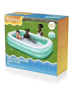 Бассейн надувной, 200×146×48 см, от 6 лет, 54005 Bestway
