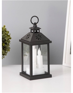 Светодиодная свеча в подсвечнике «Тройняшки», LED-ночник, 1.5 Вт, 3×ААА, 10×10×22 см Risalux