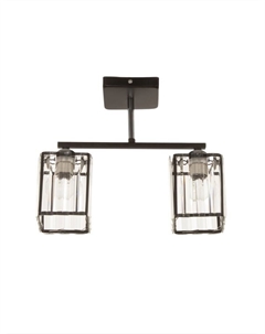 Люстра 6591191/2 E27 40 Вт черный 42×12×24 см Bayerlux