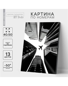 Картина по номерам «Взлёт», на холсте с подрамником, 40×50 см Школа талантов