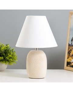 Настольная лампа "Лоренза" Е14 40Вт белый 20х20х28,5 см Risalux