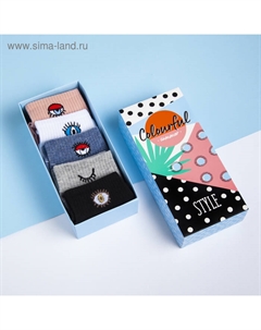 Набор носков "Style" 5 пар, р-р 36-39 Kaftan