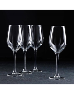 Набор стеклянных бокалов для вина «Время дегустаций Шабли», 350 мл, 4 шт Luminarc