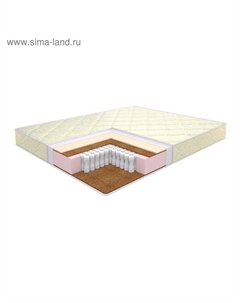 Матрас «» Flowers double Lux на независимых пружинах, размер 140×200 см, высота 17 см, трикотаж Этель