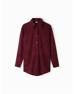 Рубашка женская : Velvet Collection, размер 44, бордовый Minaku