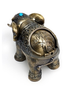 Пепельница для дома «Слон», для сигарет и стиков, 18×9×11 см Сима-ленд