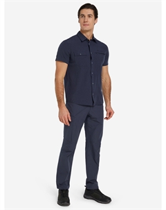 Рубашка с коротким рукавом мужская, Синий Outventure