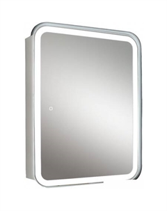 Шкаф с зеркалом Фиджи Flip 70 LED-00002977 Silver mirrors