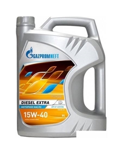 Моторное масло Diesel Extra 15W-40 5л Gazpromneft