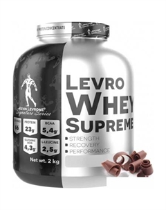 Протеин сывороточный (концентрат) Levro Whey Supreme (2 кг, шоколад) Kevin levrone