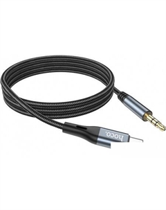 Кабель DUP03 USB Type-C - 3.5 Jack (1 м, металлик) Hoco