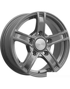 Литые диски Трофи 15x6.5" 5x139.7мм DIA 98.5мм ET 40мм Графит Skad