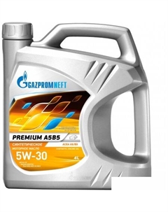 Моторное масло Premium A5B5 5W-30 4л Gazpromneft