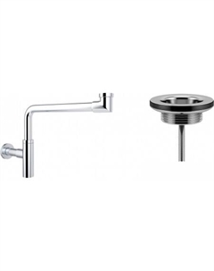 Сифон Drainage System 182124005 (сифон, выпуск, хром) Wellsee