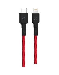 Кабель AL873K USB Type-C - Lightning (1 м, красный) Zmi