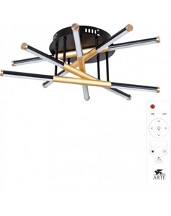 Припотолочная люстра Fernando A2199PL-5BK Arte lamp