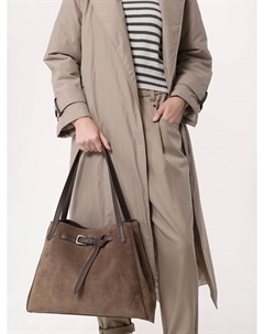 Сумка замшевая Brunello cucinelli