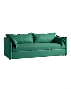 Мягкий раскладной диван brevor зеленый 220x80x95 см Myfurnish