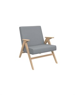 Кресло для отдыха вест серый 64x80x80 см Milli