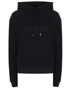 Худи хлопковое Saint laurent