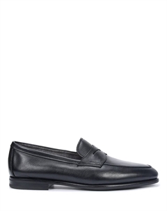 Лоферы кожаные Santoni