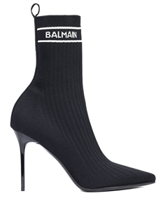 Ботильоны текстильные Balmain