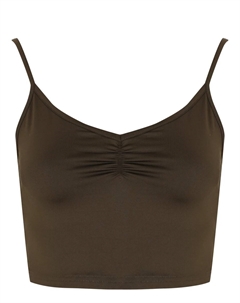 Топ однотонный Black coral