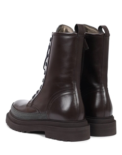 Ботинки кожаные Brunello cucinelli