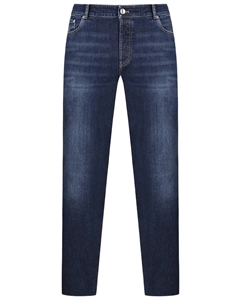 Джинсы Traditional Fit хлопковые Brunello cucinelli