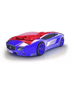 Кровать машина карлсон roadster лексус без доп опций синий 105x49x174 см Magic cars