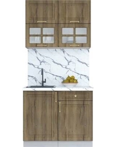 Кухонный гарнитур Интерлиния Мила Шато 1.0Б