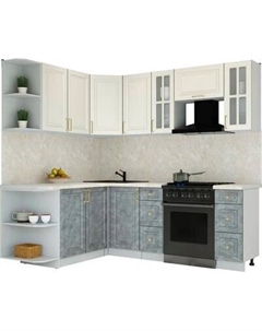 Кухонный гарнитур Интерлиния Мила Шато 1.7x2.2 LV