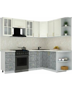 Кухонный гарнитур Интерлиния Мила Шато 1.7x2.3 PR