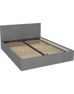 Двуспальная кровать МДК Диана Grey с подъемным механизмом КР2-GRY1600 160x200 Мдк