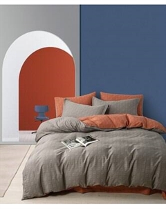 Комплект постельного белья Реноме Семейный Темно-синяя коллекция ПП 7379