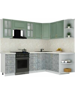 Кухонный гарнитур Интерлиния Мила Шато 1.7x2.4 PR