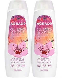 Набор гелей для душа Agrado Bath & Shower Gel Oriental