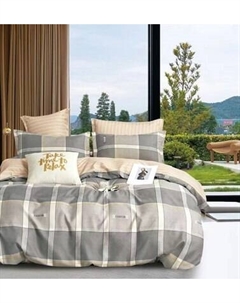 Комплект постельного белья Реноме 1.5сп Оливковая коллекция УУ 6801