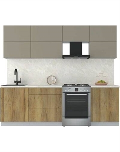 Кухонный гарнитур Интерлиния Мила Матте 2.5 Б