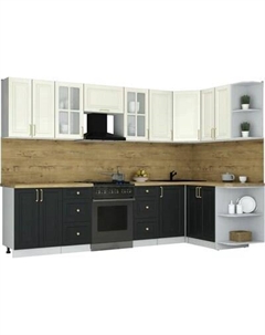 Кухонный гарнитур Интерлиния Мила Шато 1.5x3.0 PR