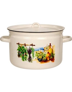 Кастрюля Лысьвенские эмали Санторини С-1620/4ЖмЭК