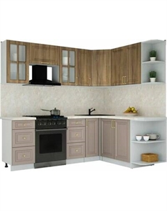 Кухонный гарнитур Интерлиния Мила Шато 1.7x2.3 PR