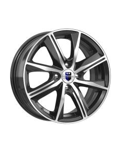 Литой диск K&K Арнар 15x6" 4x100мм DIA 60.1мм ET 40мм Алмаз черный K&k