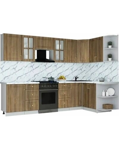 Кухонный гарнитур Интерлиния Мила Шато 1.5x2.9 PR