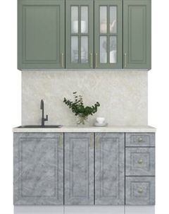 Кухонный гарнитур Интерлиния Мила Шато 1.4А