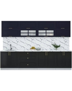 Кухонный гарнитур Интерлиния Мила Шато 3.1Б